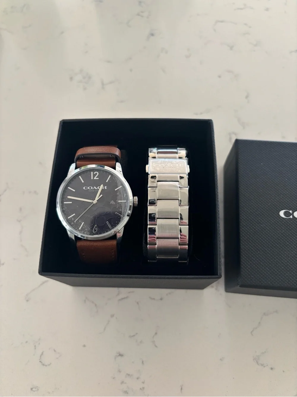 Coach Keane Watch Gift Set, 39 Mm, men’s.